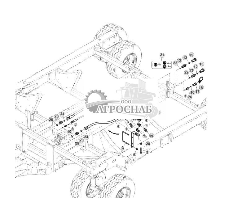Power Beyond and Load Sense Flow Through Primary Hoses, 3